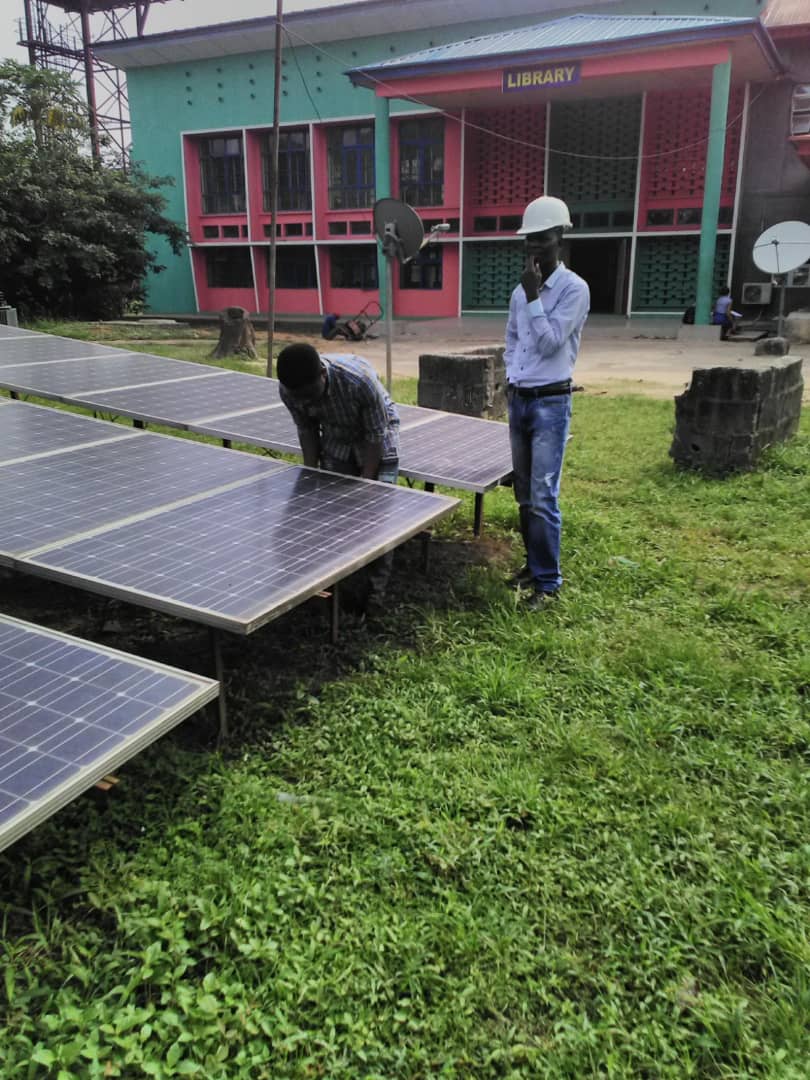 Solar battery stock in our warehouse